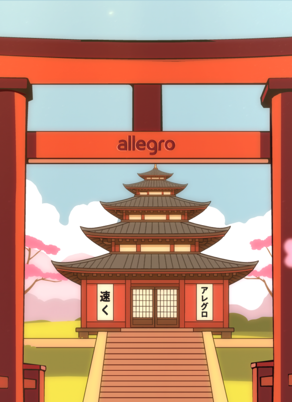 Allegro. Animacja handcrafted